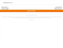 Tablet Screenshot of milliongraves.com